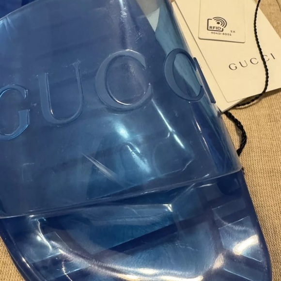 Gucci Transparent Sandals - Picture 4 of 7